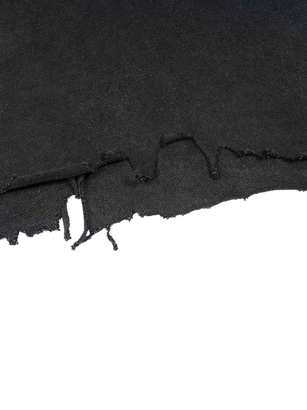 Vintage Wash Boxy Distressed Hem T-Shirt